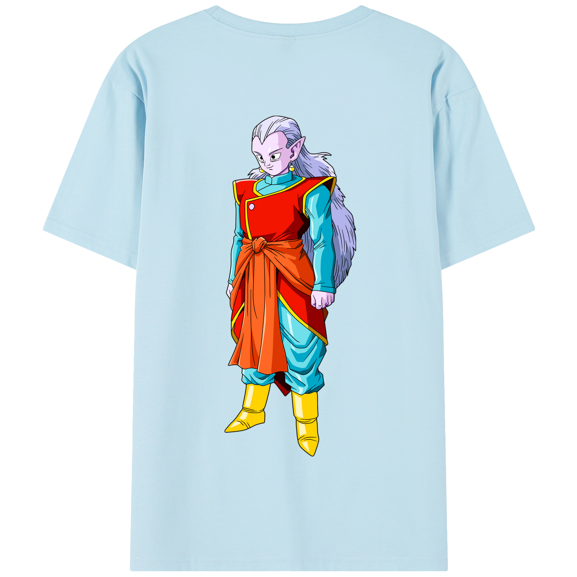 （画像用） ドラゴンボール DRAGON BALL 綿100％半袖Tシャツ（背面プリント）